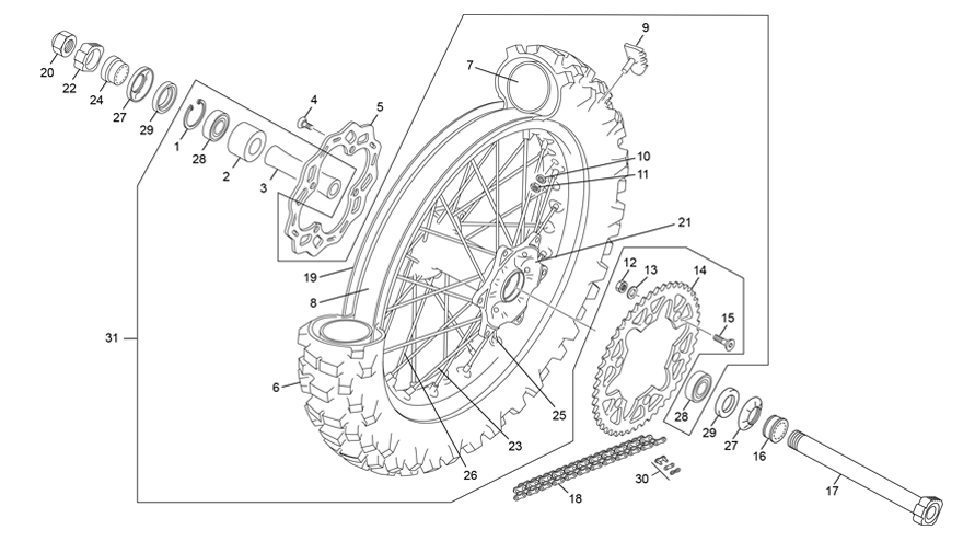 REAR WHEEL