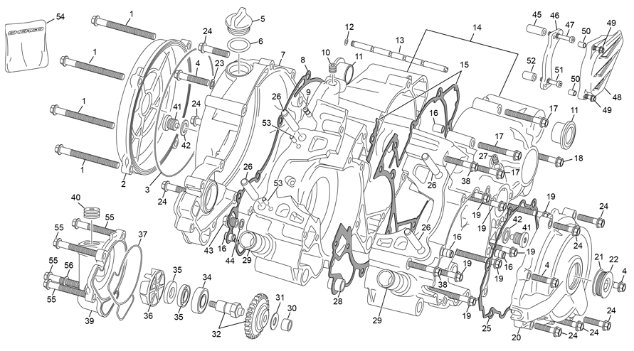 CRANKCASE ASSEMBLY