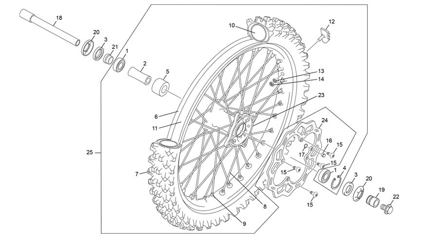 FRONT WHEEL