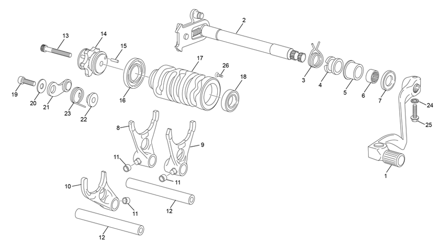 GEAR SELECTOR GROUP