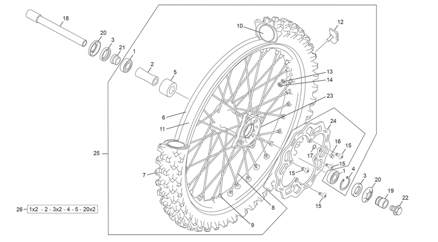 FRONT WHEEL