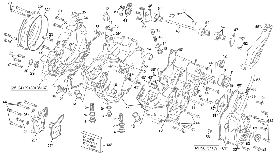 CRANKCASE ASSEMBLY