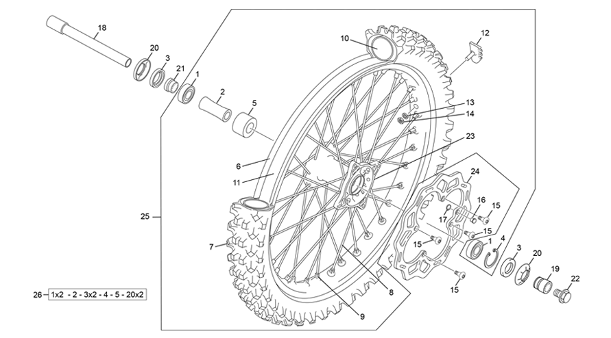 FRONT WHEEL