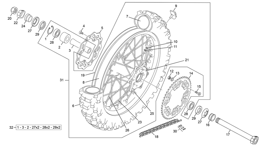 REAR WHEEL