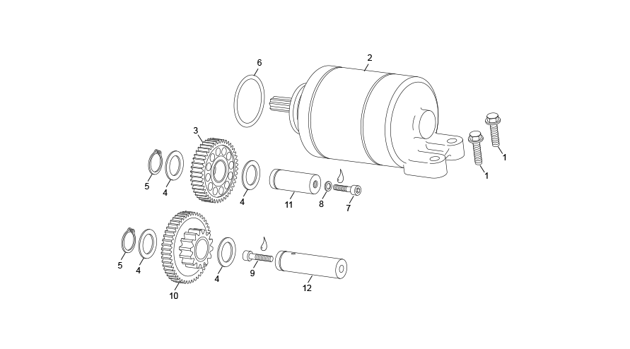 STARTER MOTOR