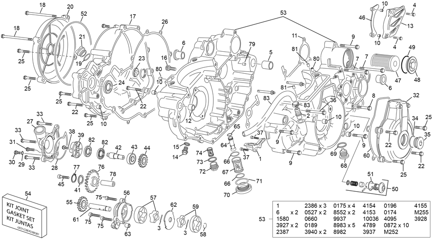 CRANKCASE ASSEMBLY